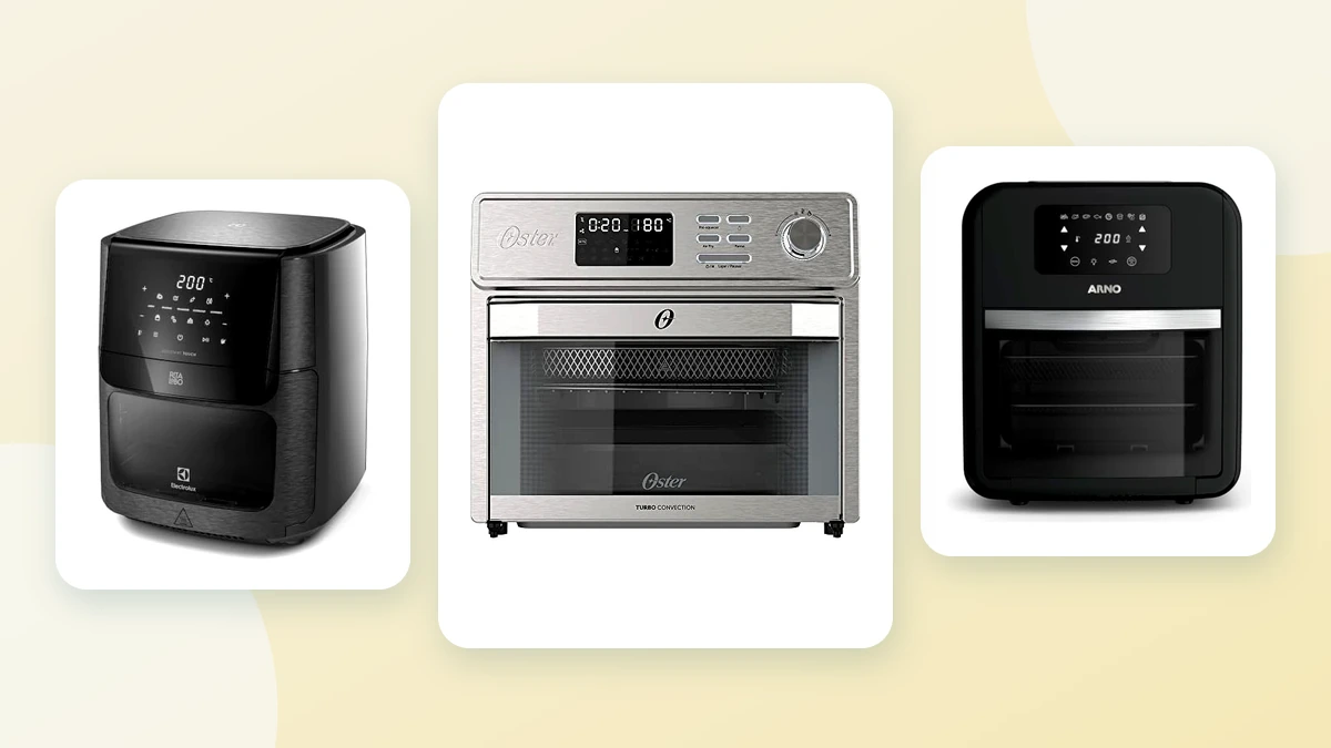 Melhor air fryer oven: os 7 melhores em 2026