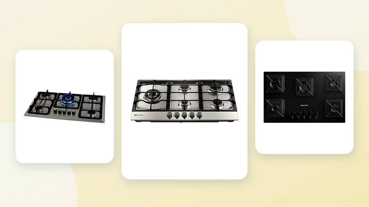 Melhor cooktop 5 bocas: os 7 melhores em 2026