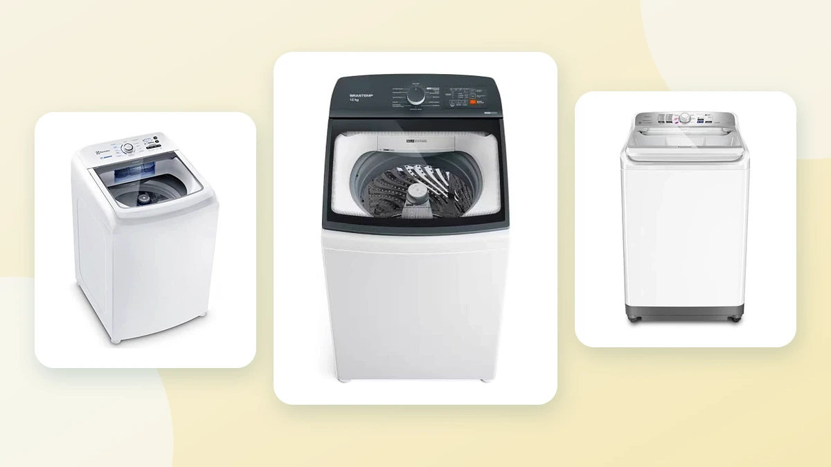 Melhor máquina de lavar roupa 15kg: as 7 melhores em 2026
