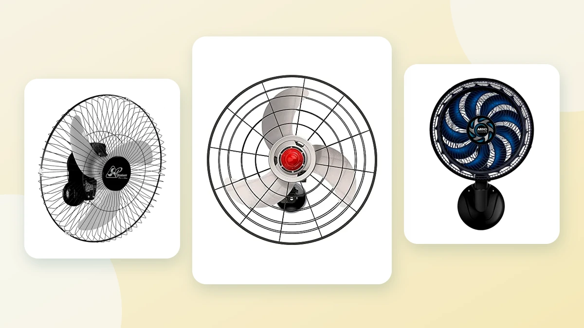 Melhor ventilador de parede: os 7 melhores em 2026
