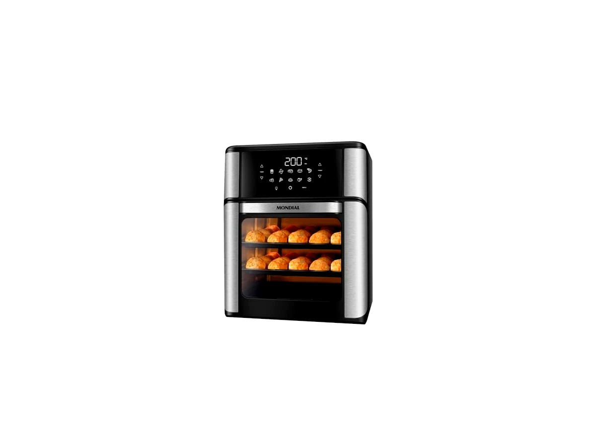 Mondial Air Fryer Forno Oven 12L AFON-12L-BI, 127V, 2000W — não confundir com AFON-12L-RI ou AFDO-25L-FD