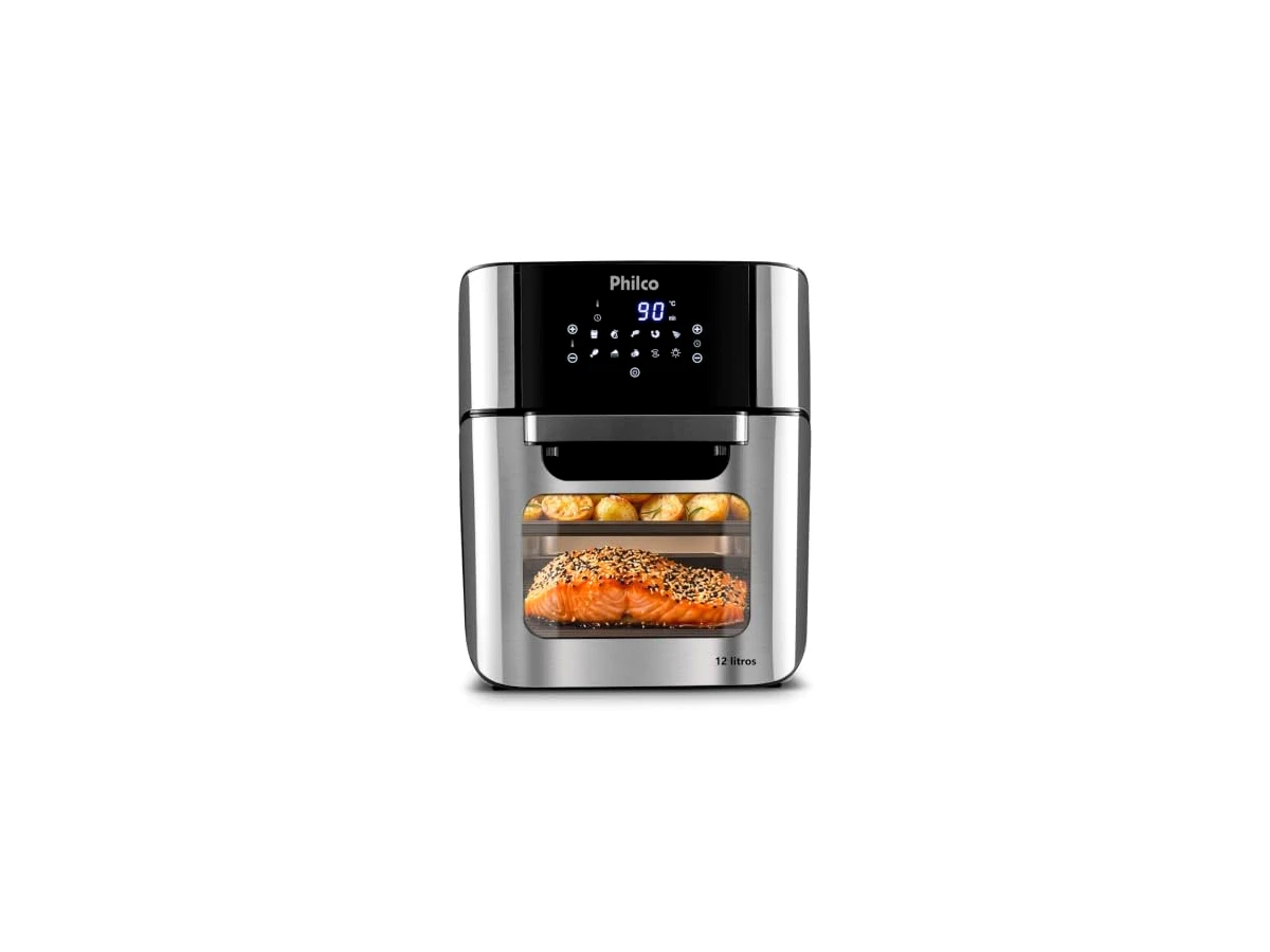 Philco Air Fryer Oven 12L PFR2200P, 220V, 1800W — não confundir com PAF15C ou Britânia BFR2100P