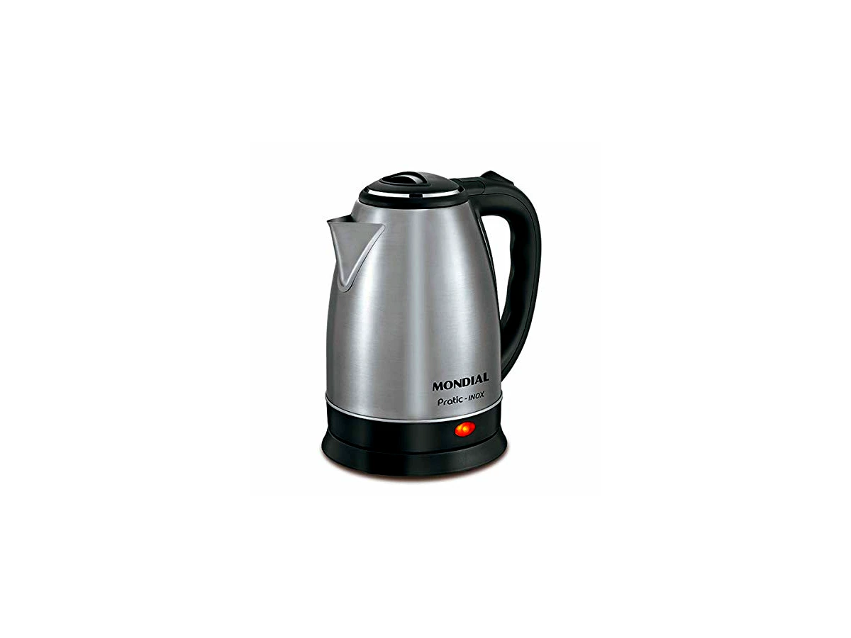 Chaleira Elétrica Mondial Pratic Inox 2,0L 127V (Modelo: CE-06)