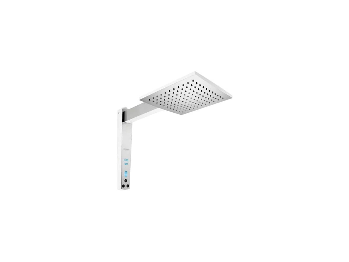 Lorenzetti Acqua Century Digital — 220 V, 7.500 W, branco/cromado, código 7510631