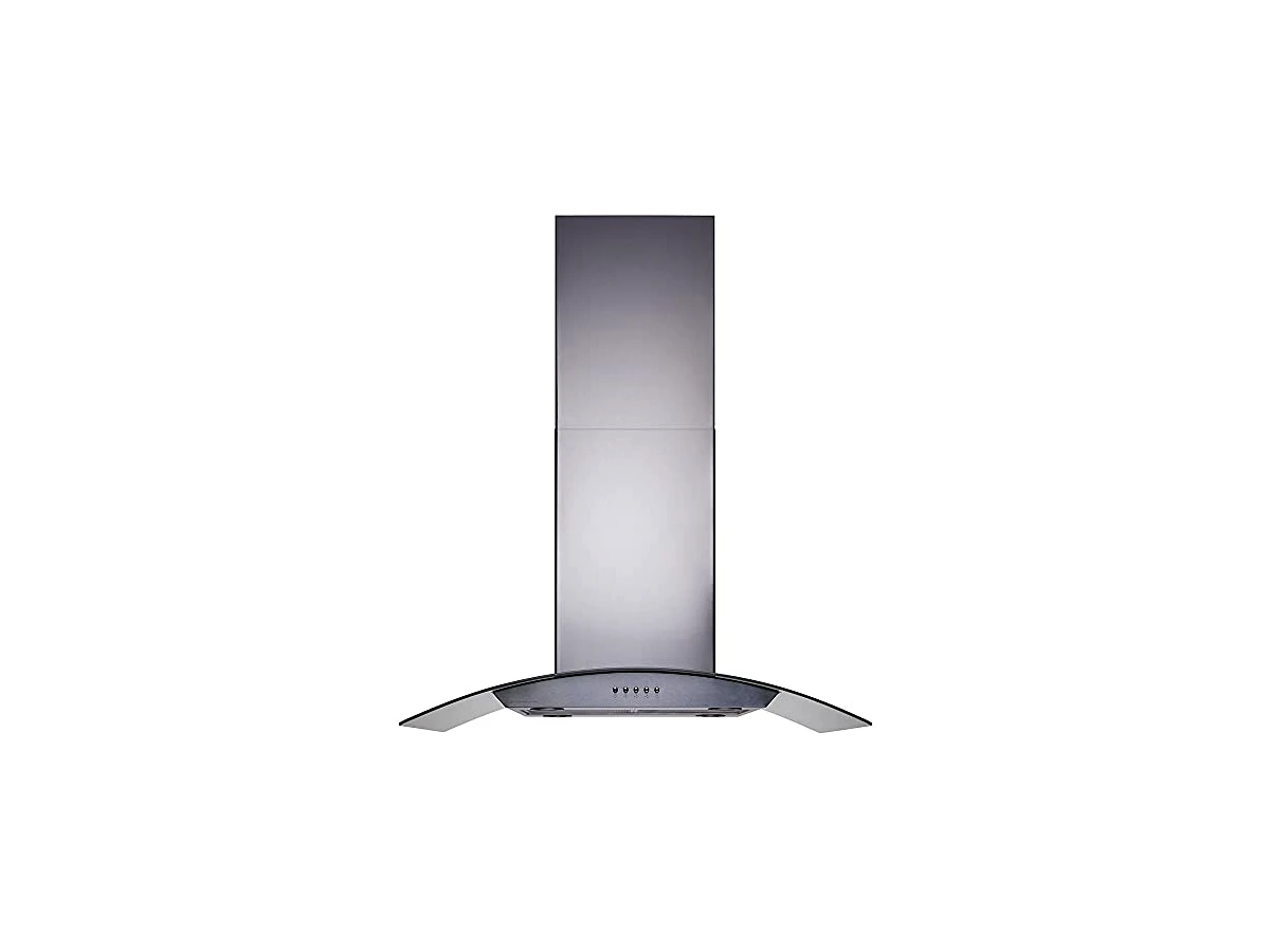 Coifa de Ilha Cadence Gourmet Vidro Curvo 90 cm 127 V — CFA502-127
