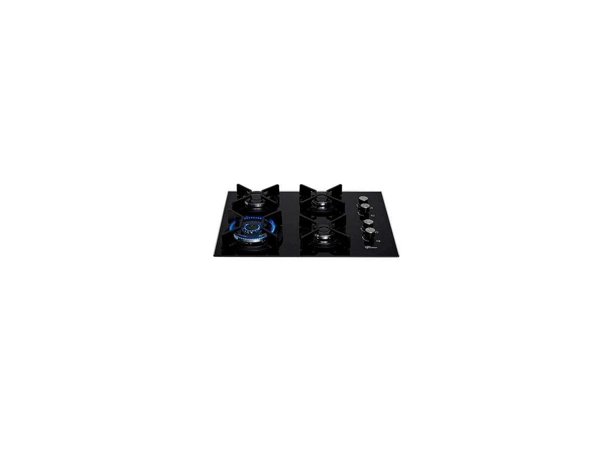 Cooktop a Gás Fischer Infinity 4Q Tripla Chama Preto Bivolt — modelo 26297-57076