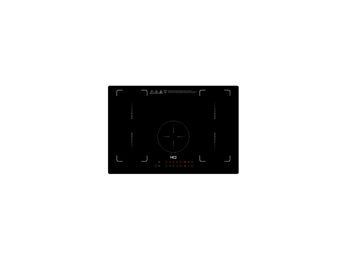 Cooktop de Indução HQ Screen HQ-IDE9005/77CM-FZ, preto, 220 V, 5 zonas, 77 cm, 9.000 W