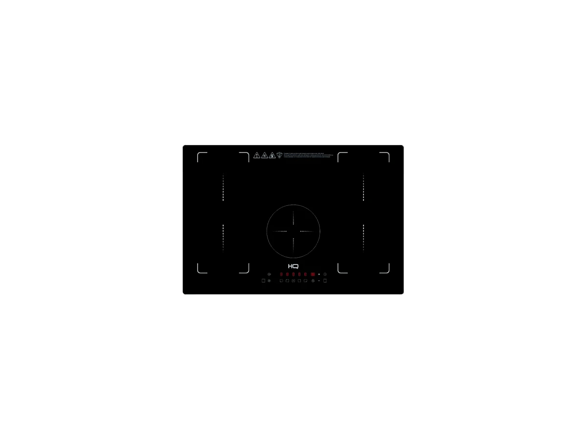 Cooktop de Indução HQ Screen HQ-IDE9005/90CM-FZ, preto, 220 V, 5 zonas, 90 cm, 9.000 W
