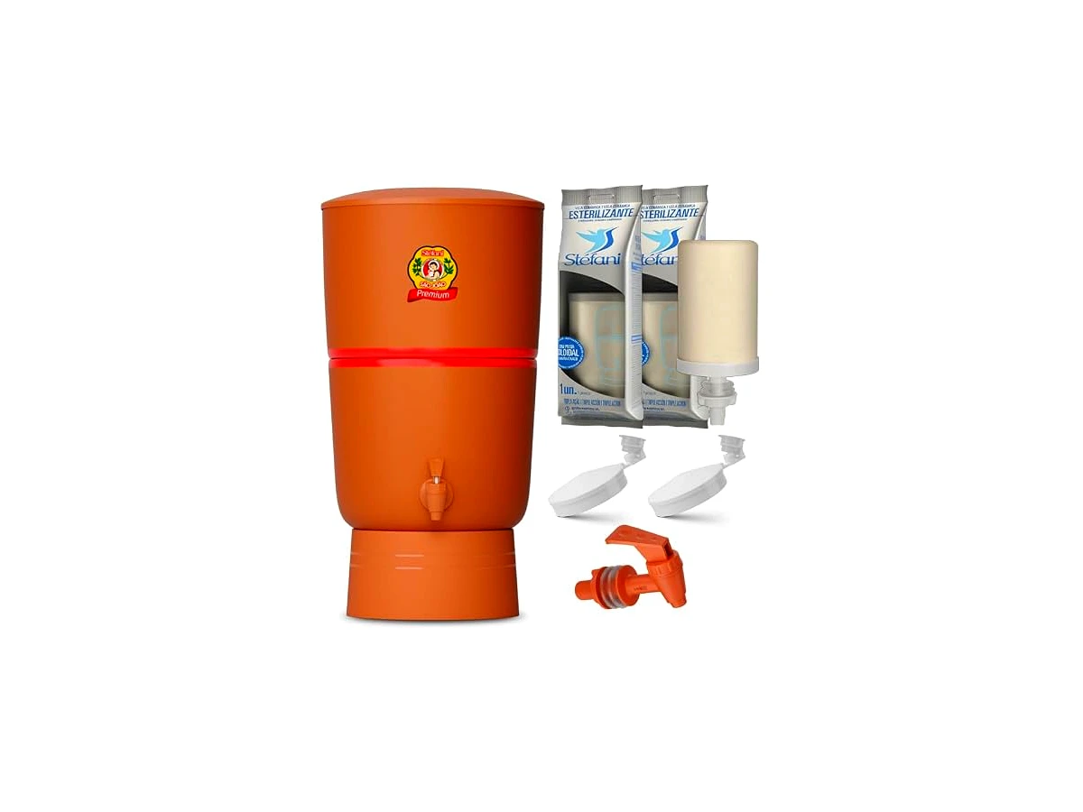 Filtro de Barro São João Premium 6 Litros (Cerâmica Stéfani - Modelo 16.374-0)