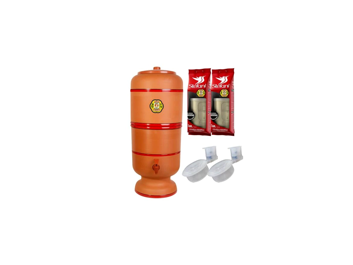 Filtro de Barro São João Tradicional 8 Litros (Cerâmica Stéfani)