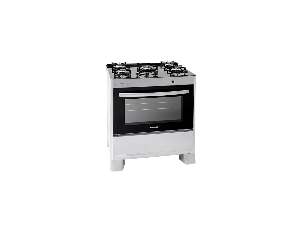 Suggar Neo Glass Prix 5 Bocas Preto Bivolt — modelo FGVNG510PRIX