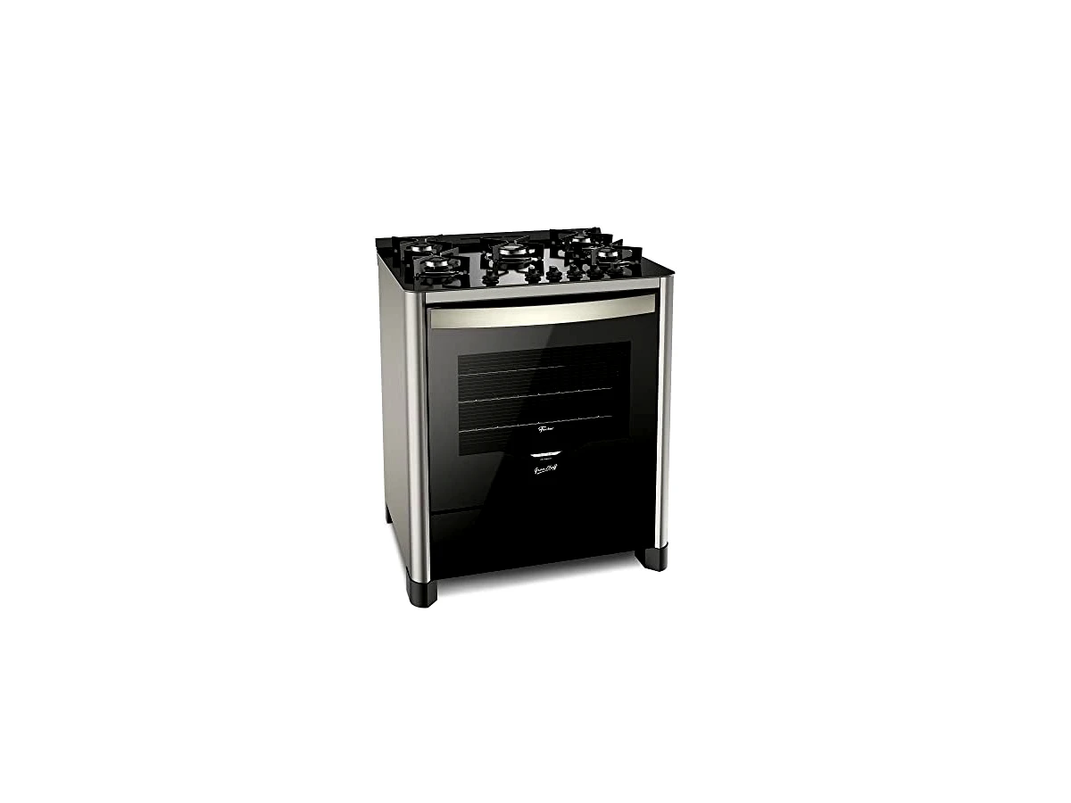 Fogão de Piso Fischer Gran Cheff 5Q Silver, código 26989-59777, bivolt