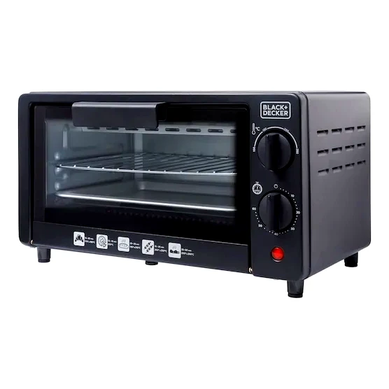 teste Forno Elétrico Black Decker 9L Bake Chef Mini FT9-B2