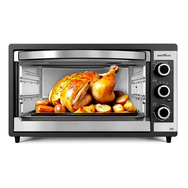 teste Forno Elétrico Britânia 52L BFE55P