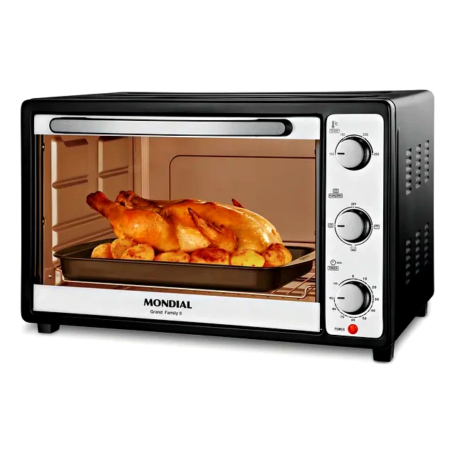 teste Forno Elétrico Mondial 52L Grand Family II FRN-52-B