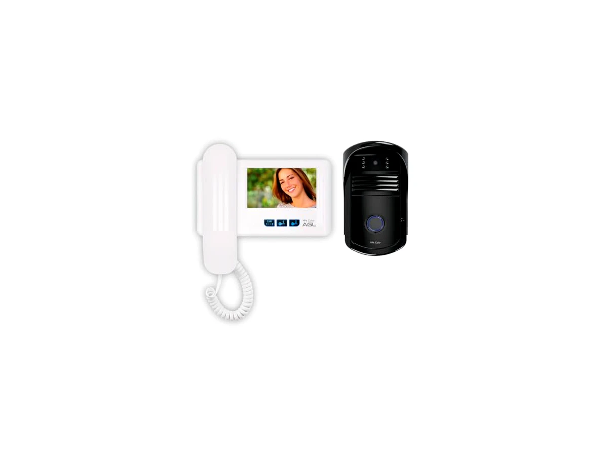 Vídeo Porteiro AGL VP4 Color com Monitor 4”