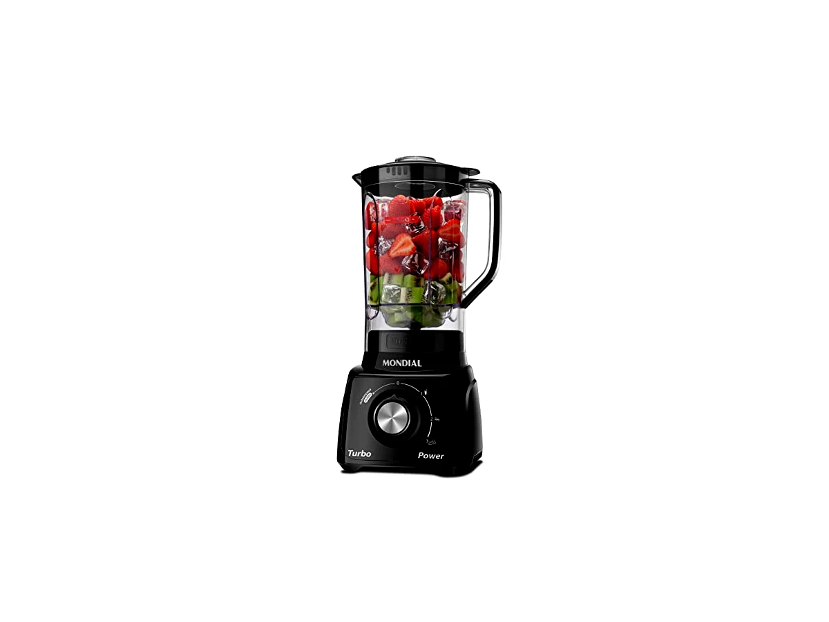 Mondial Turbo Power L-99 FB Preto, 550 W, 110/127 V — não confundir com o L-99 WG Branco/Cinza