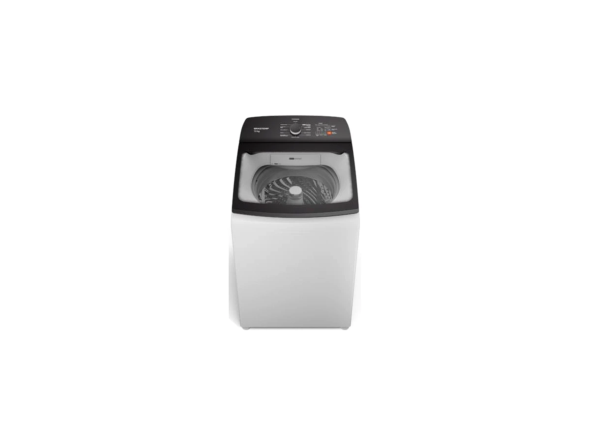 Máquina de Lavar Brastemp 13kg BWK13AB Branca com Ciclo Tira Manchas Advanced e Ciclo Antibolinha