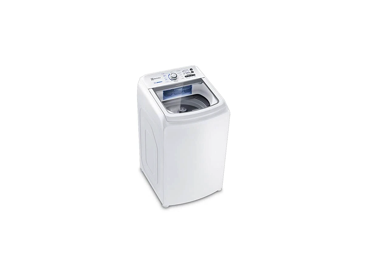 Máquina de Lavar Electrolux 13kg LED13 Branca Essential Care com Cesto Inox e Dispenser Autolimpante