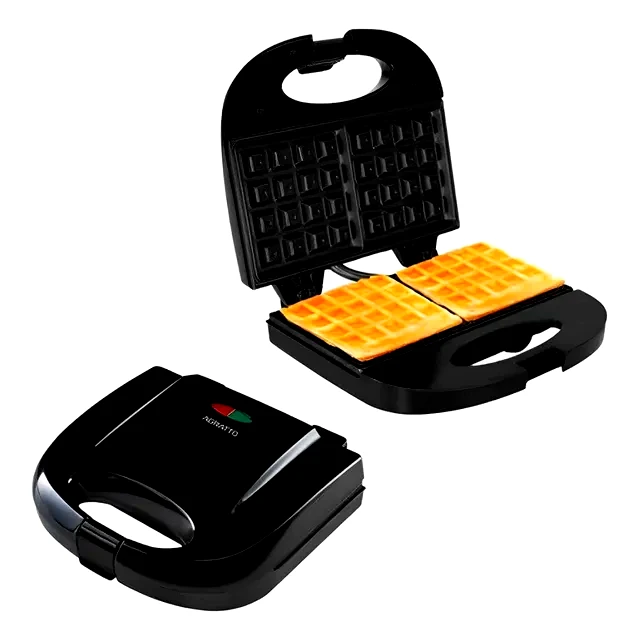 teste Máquina de Waffle Agratto 750W Aroma AWAF01I-02