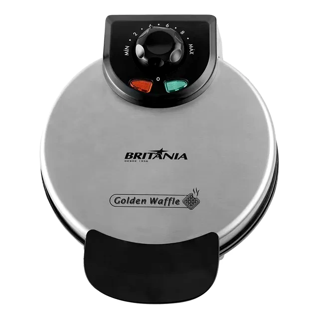 teste Máquina de Waffle Britânia 850W Golden Waffle