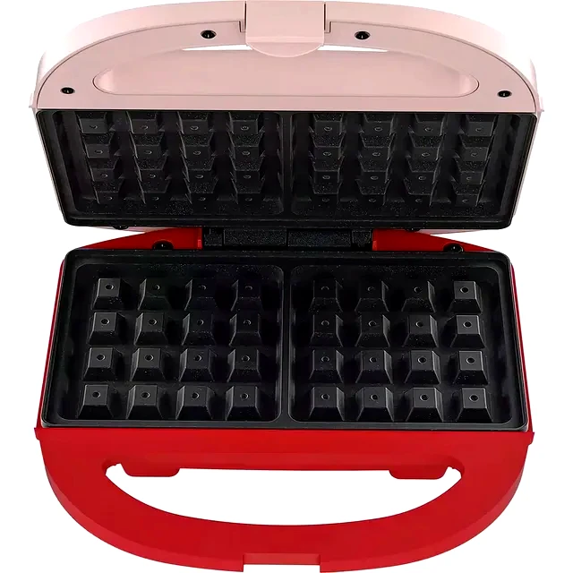 teste Máquina de Waffle Cadence 750W Duet WAF200