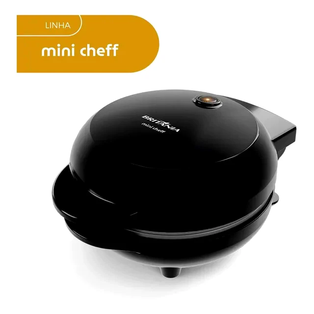 teste Mini Máquina de Waffle Britânia 550W BWM01A