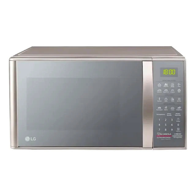 teste Micro-ondas LG 30 Litros MS3043BR