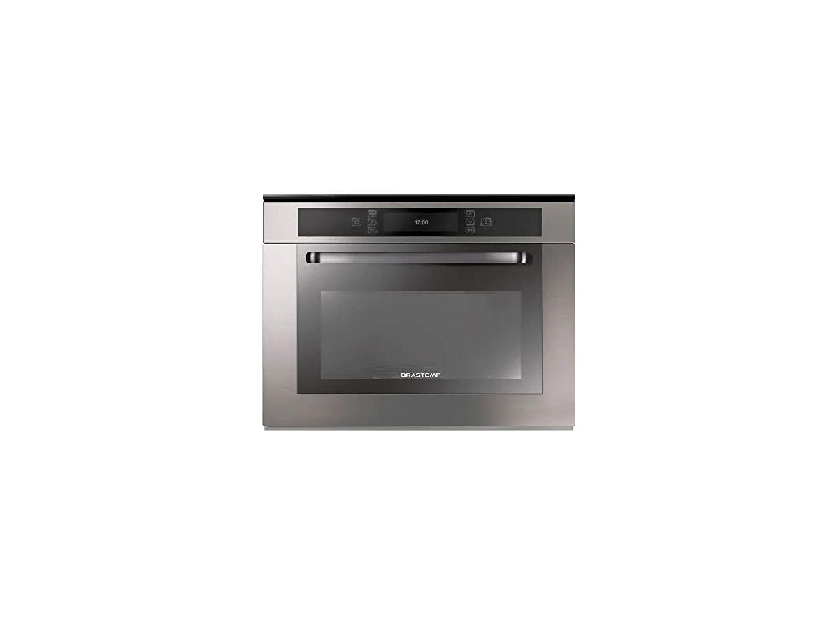 Micro-ondas de Embutir Brastemp Gourmand 40 Litros Inox com Grill - BMO40AR