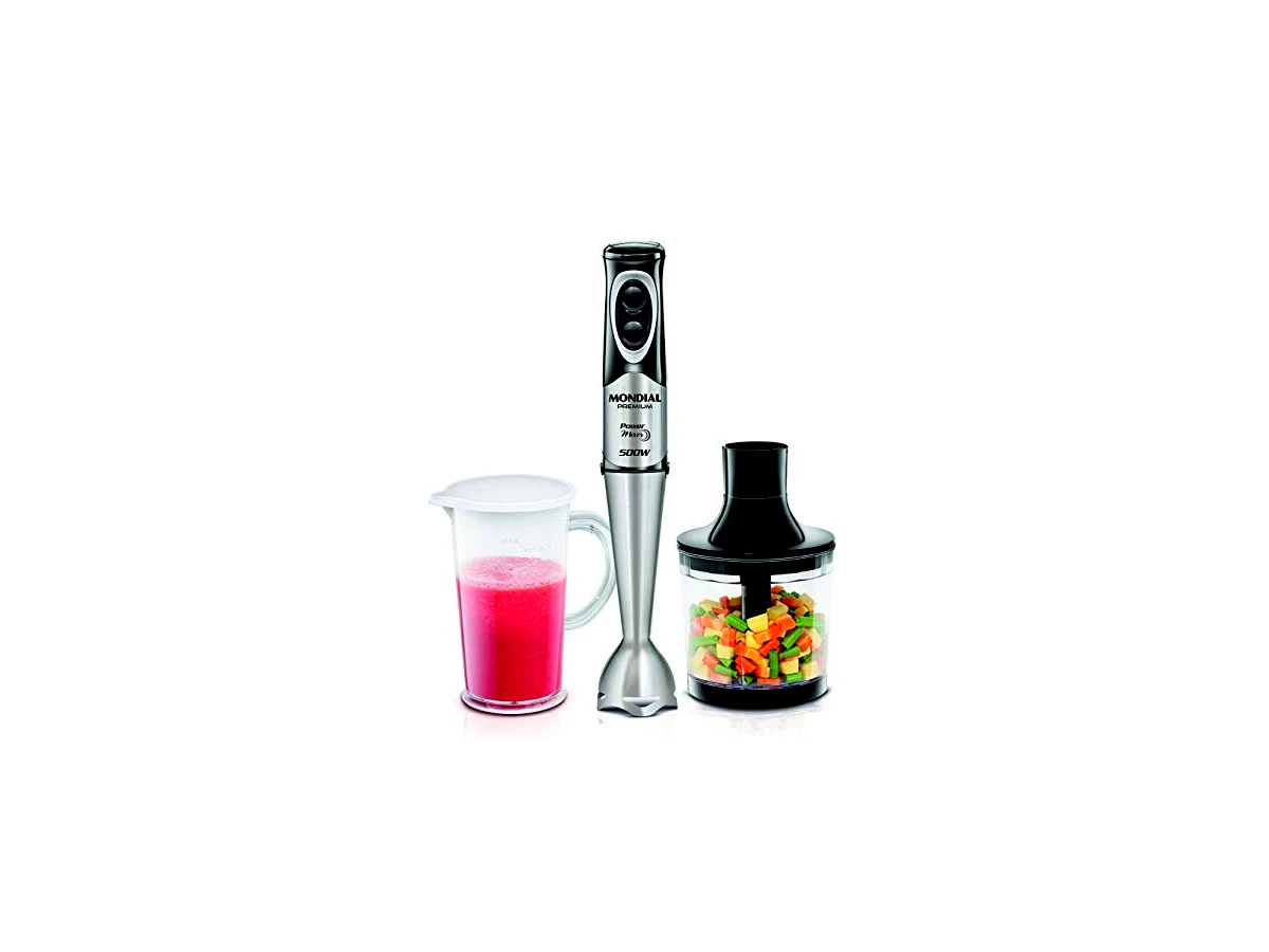 Mixer Mondial Power M-07 Preto 200W com Copo 800ml