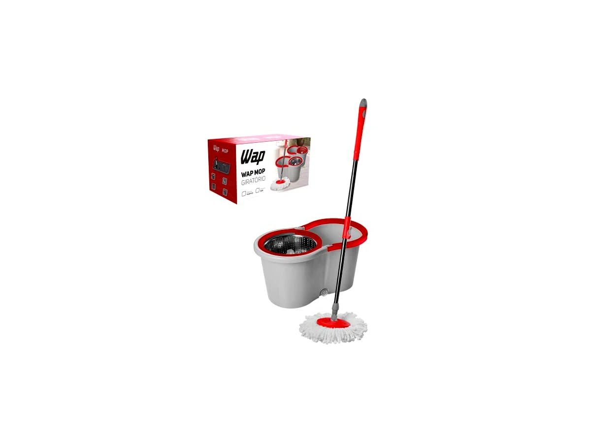 WAP Mop Giratório Cesto Inox 360 (FW006947)