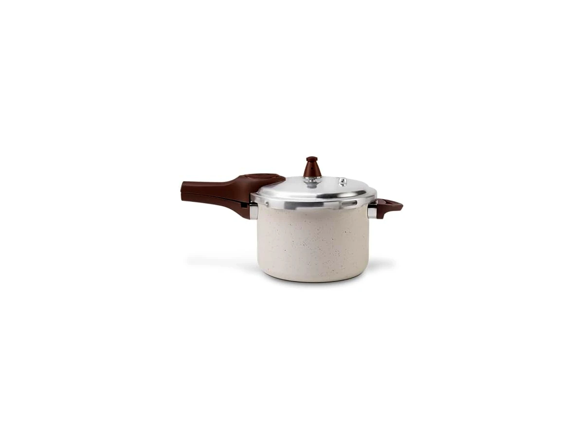 Brinox Ceramic Life Pressure Vanilla 4,2 L com indução, modelo 4952/101