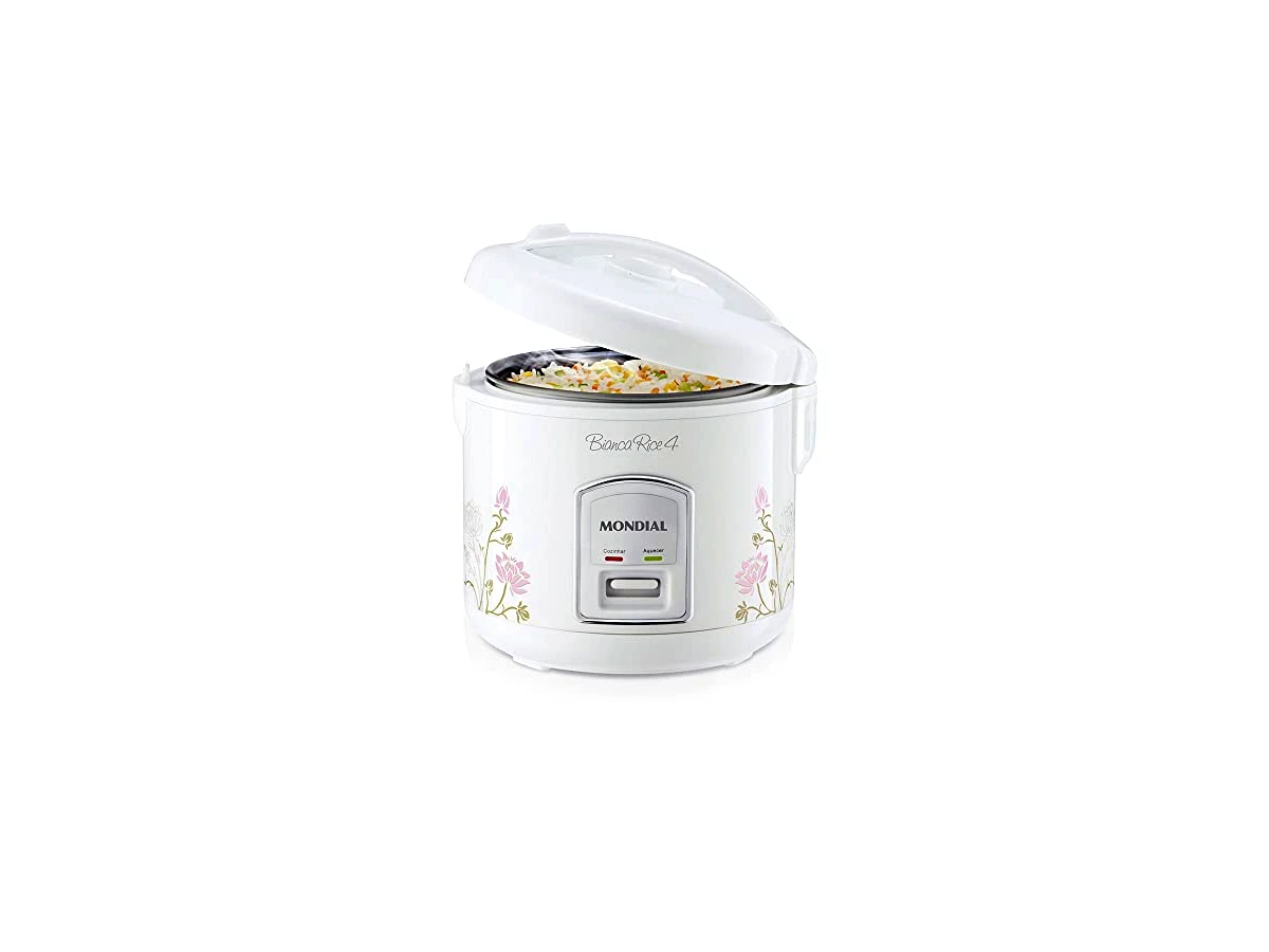 Panela Elétrica de Arroz Mondial Bianca Rice 4 Branco (NPE-05)