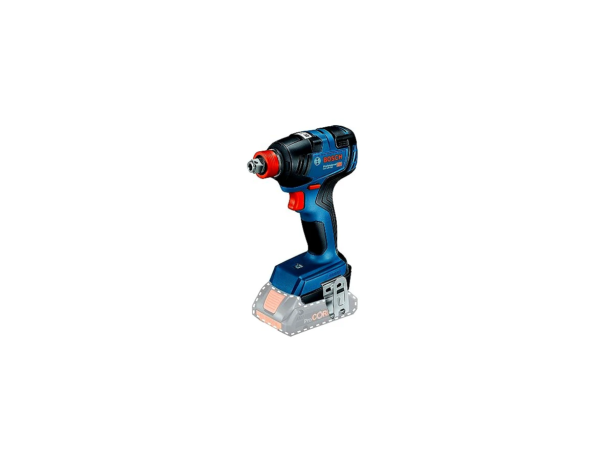 Parafusadeira e Chave de Impacto 1/4" Sextavado e 1/2" Quadrado a Bateria 18V Brushless Bosch GDX 18V-200 Heavy Duty