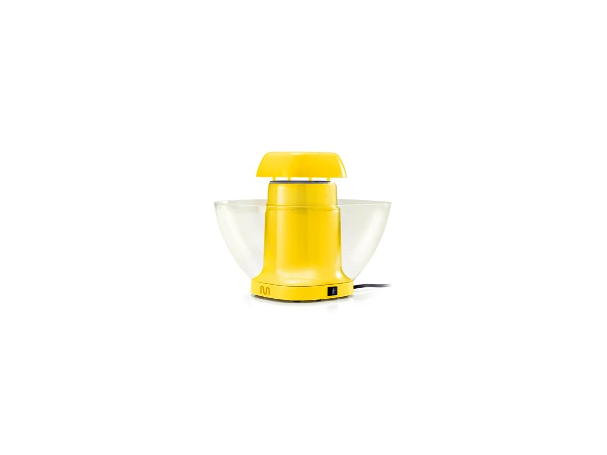 Multi Pipoqueira Elétrica com Tigela GO056 amarela, 1200 W