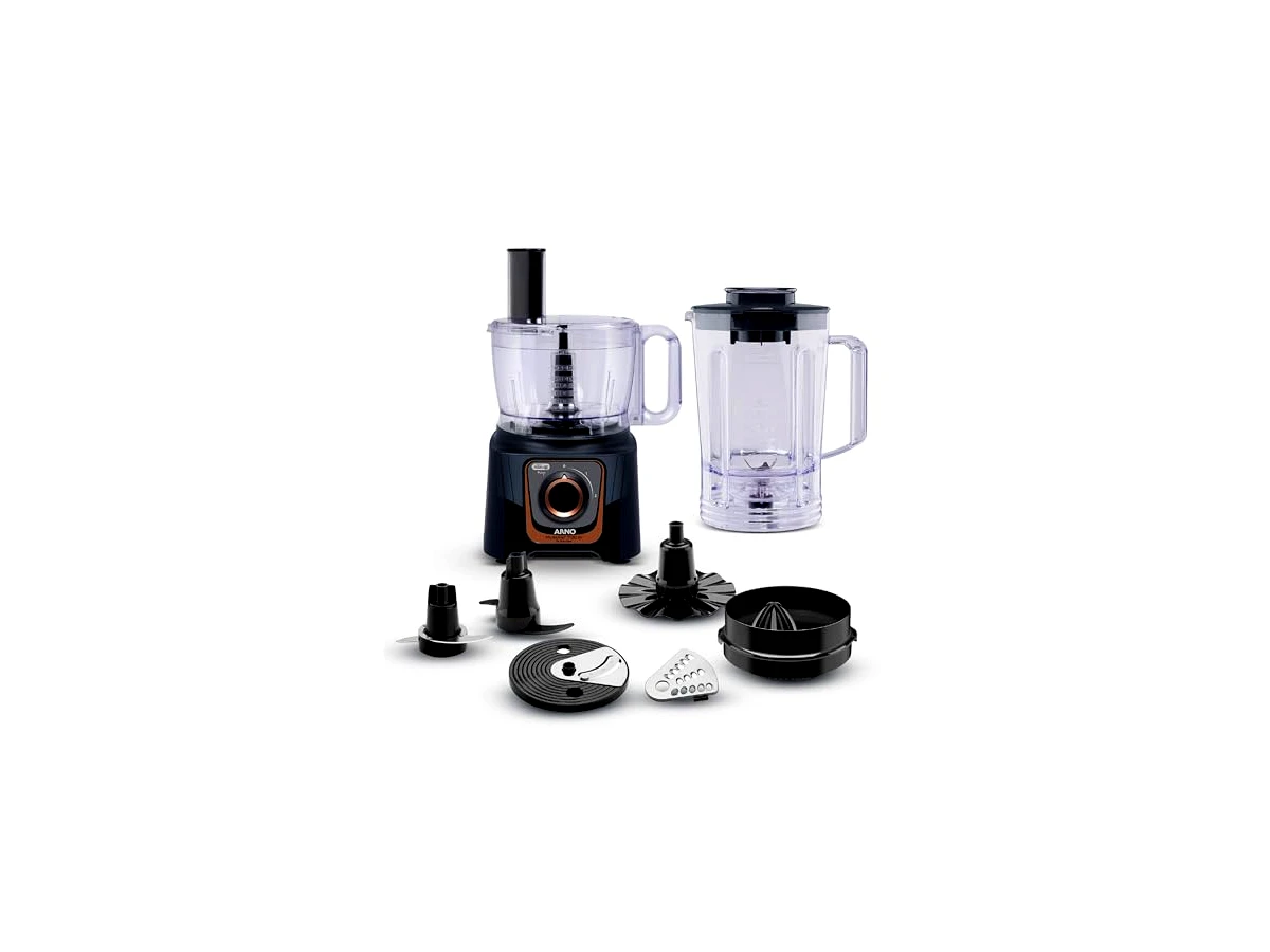Arno Multiprocessador 24 Funções MP72, preto, 700 W, 127 V, referência 2720018173