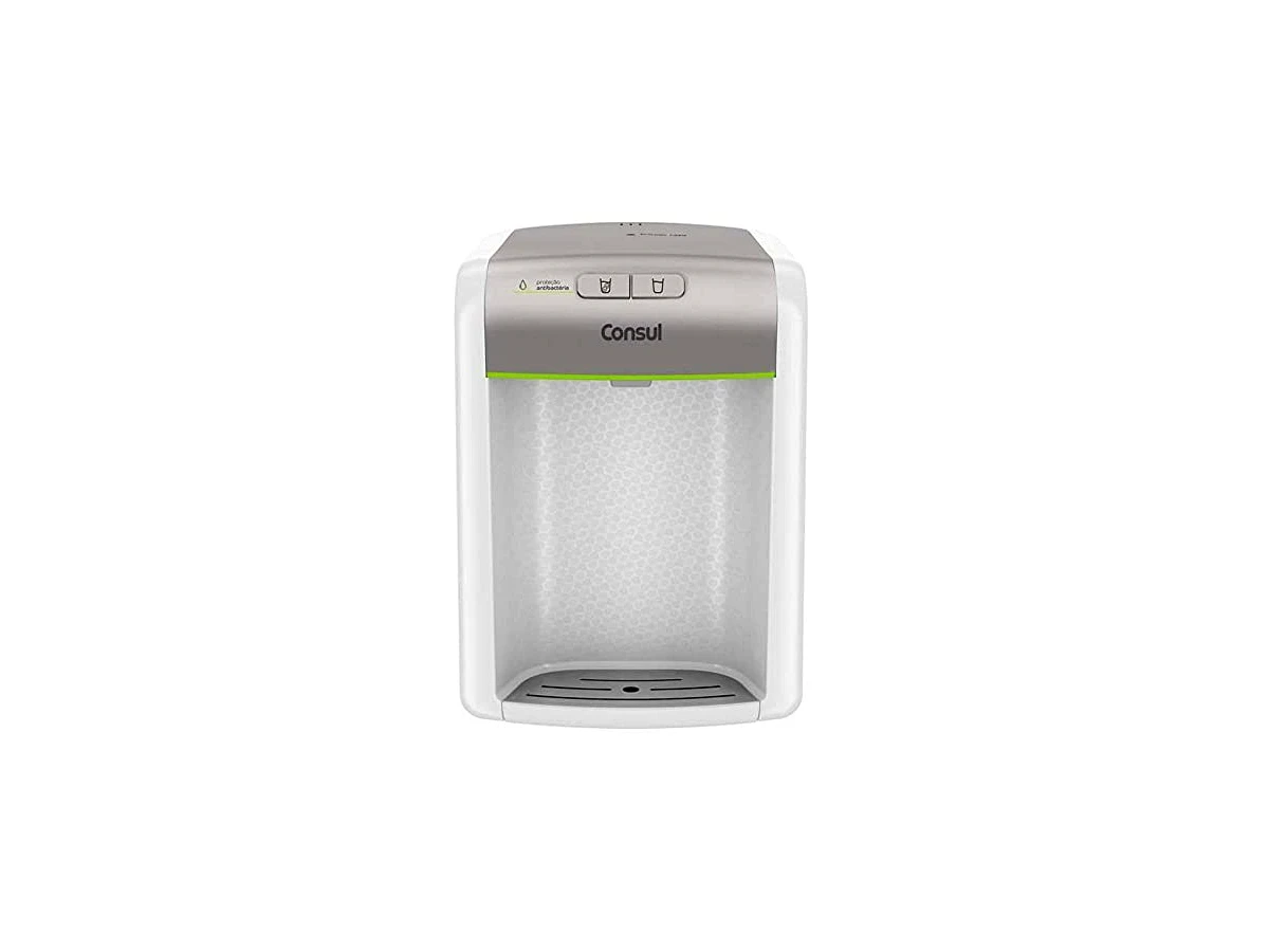 Purificador de Água Consul CPB34AS Prata com Refrigeração por Compressor e Proteção Antibactéria