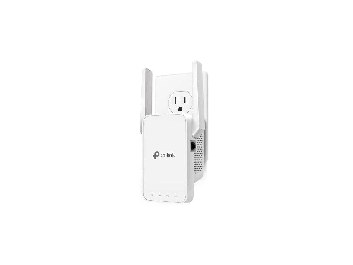 TP-Link Extensor WiFi AC1200 (RE315), cobre até 1500 pés quadrados e 25 dispositivos, repetidor de reforço WiFi de banda dupla de até 1200 Mbps, ponto de acesso, suporta OneMesh