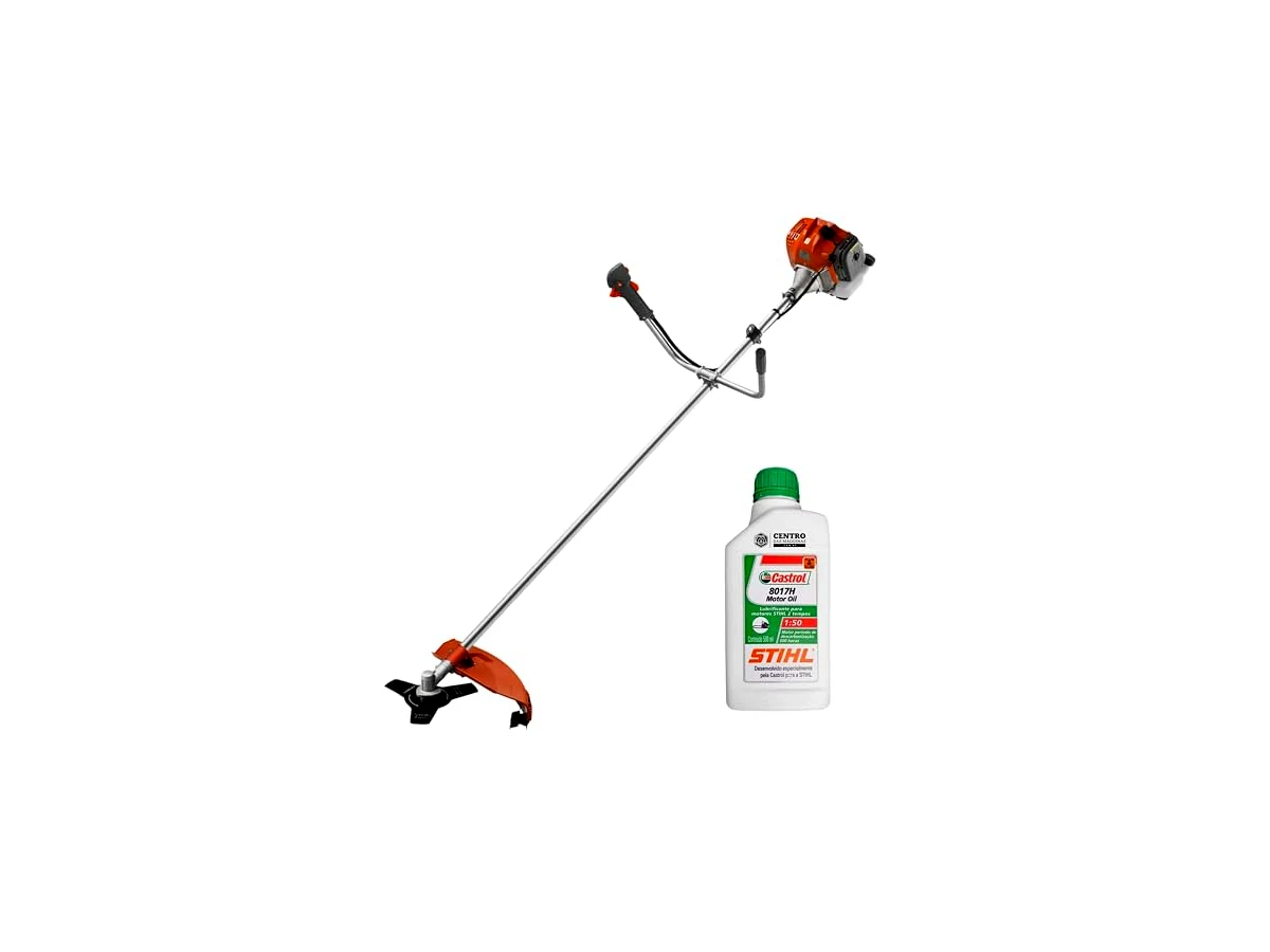 Roçadeira 52cc Com Óleo Stihl Profissional Tekna Rl520acn