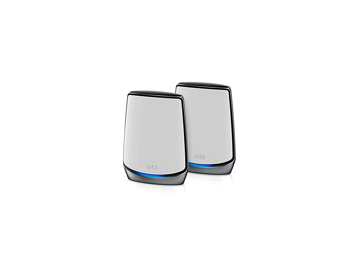 NETGEAR Sistema de rede WiFi 6 Mesh da Orbi Whole Home (RBK852) – roteador com 1 extensor de satélite – recursos de segurança – cobertura de até 100 dispositivos – AX6000 (até 6 Gbps)