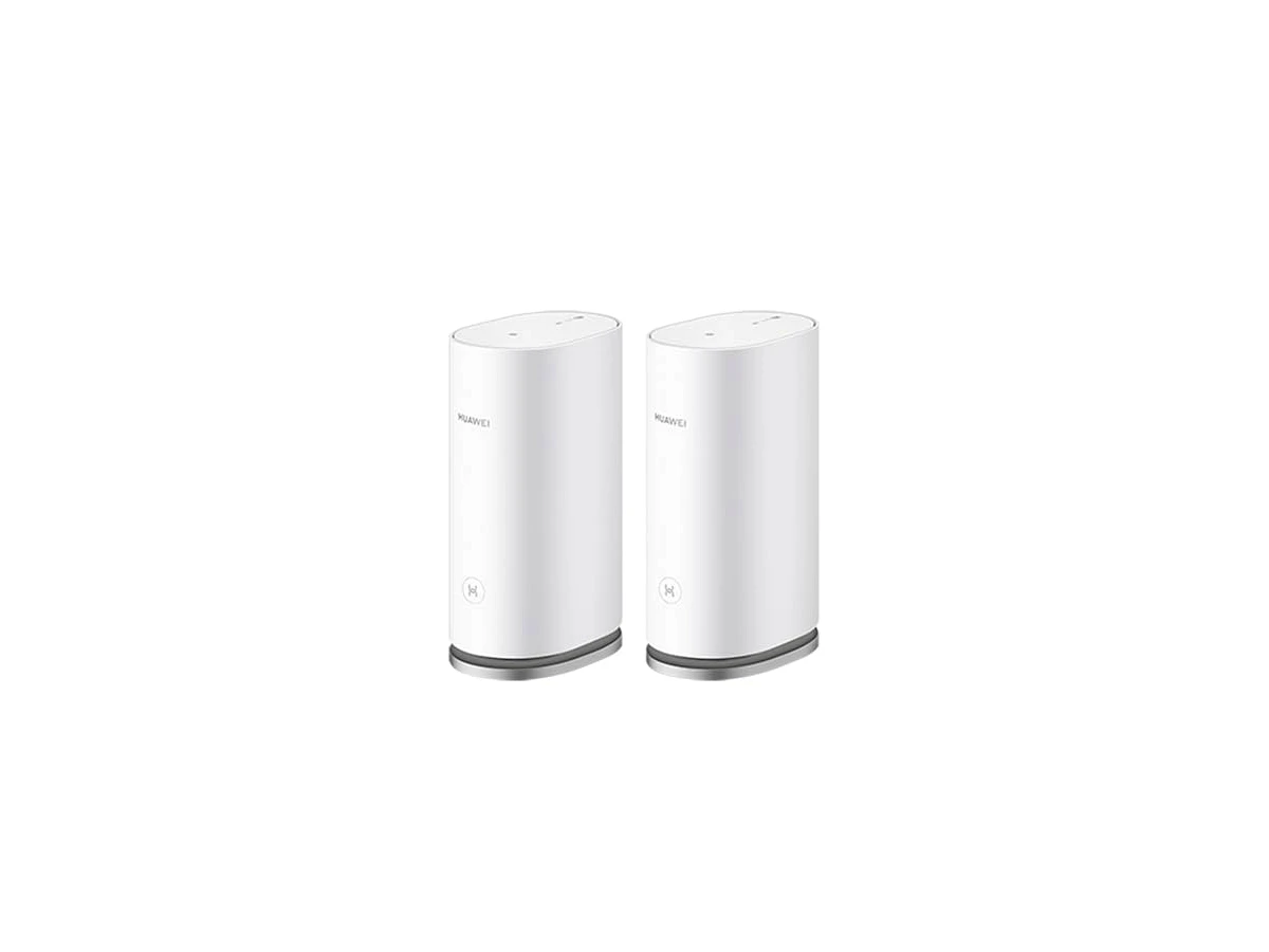 Roteador, HUAWEI WiFi Mesh 3, Wi-Fi 6 em Toda Casa com Até 3000Mbps, HarmonyOS Mesh+, Conexão com Um Toque, Branco, Kit com 2 unidades