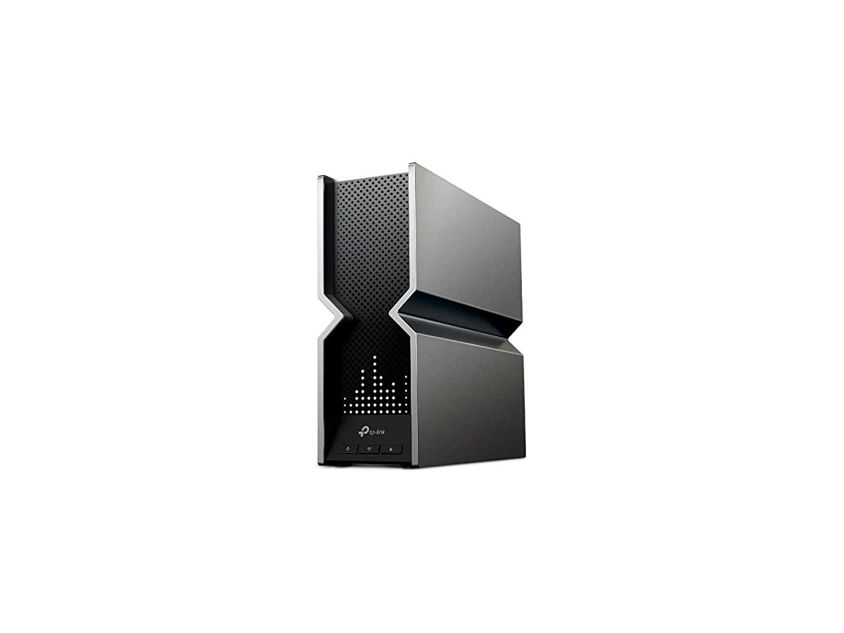 TP-Link Roteador WiFi 7 Tri-Band BE19000 (Archer BE800) | 12-Stream 19 Gbps | 2 × 10G + 4 × 2.5G Portas | Tela LED | 8 antenas de alto desempenho | VPN, Easy Mesh, 4×4 MU-MIMO, HomeShield, IoT privado