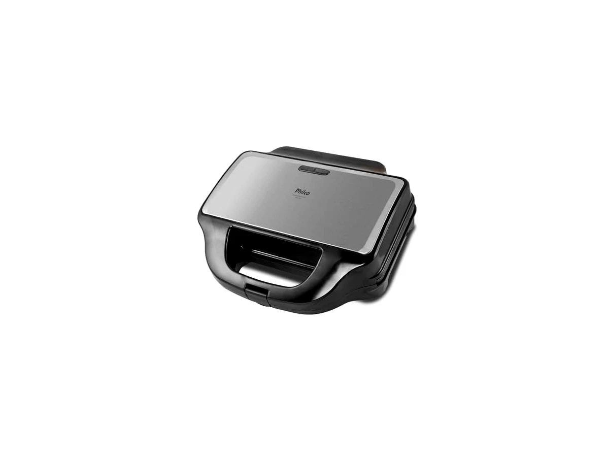Grill e Sanduicheira Philco PGR17PI Inox com Chapas Removíveis 900W