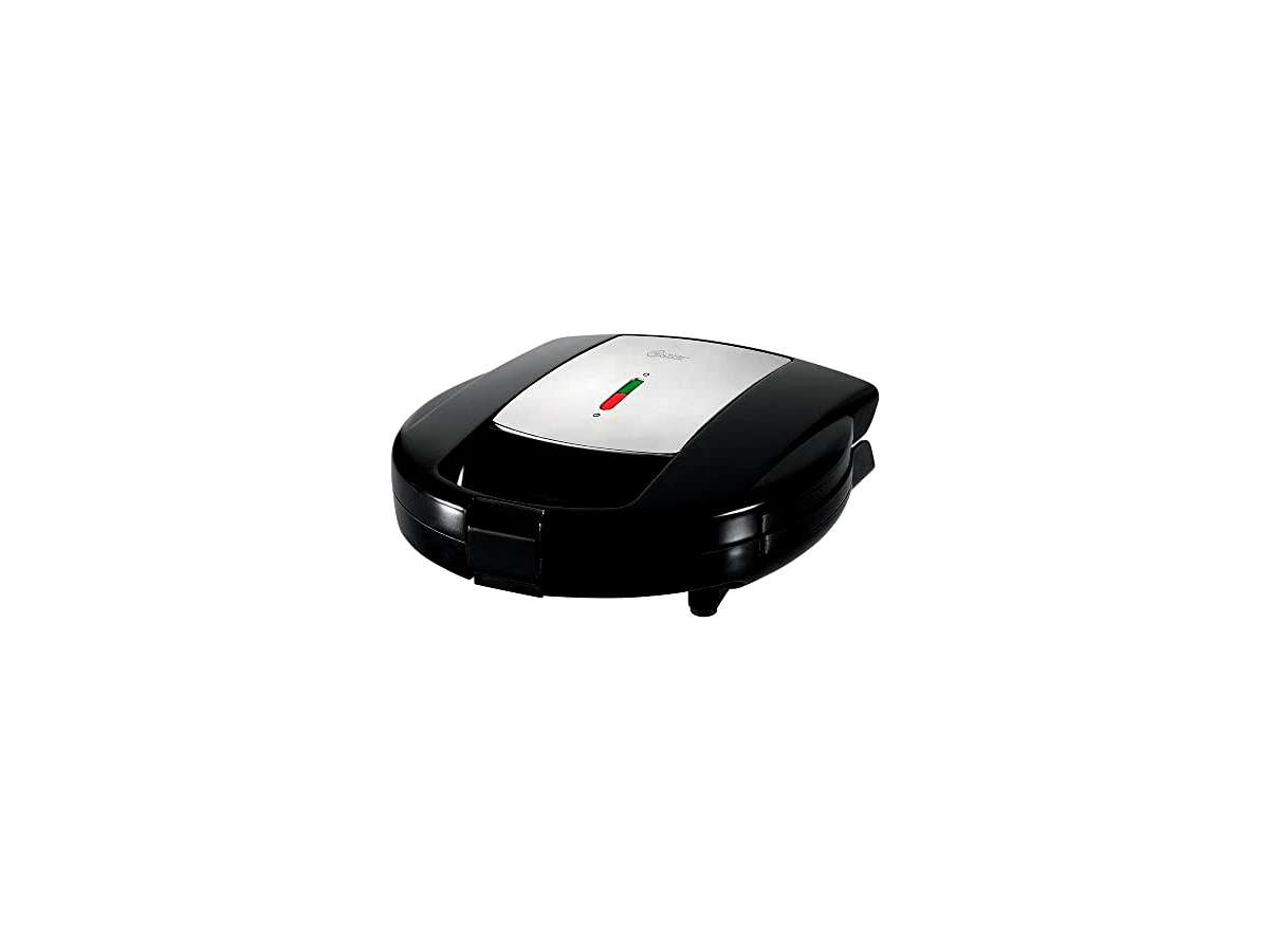 Sanduicheira e Máquina de Waffle Oster Chrome 2 em 1 700W