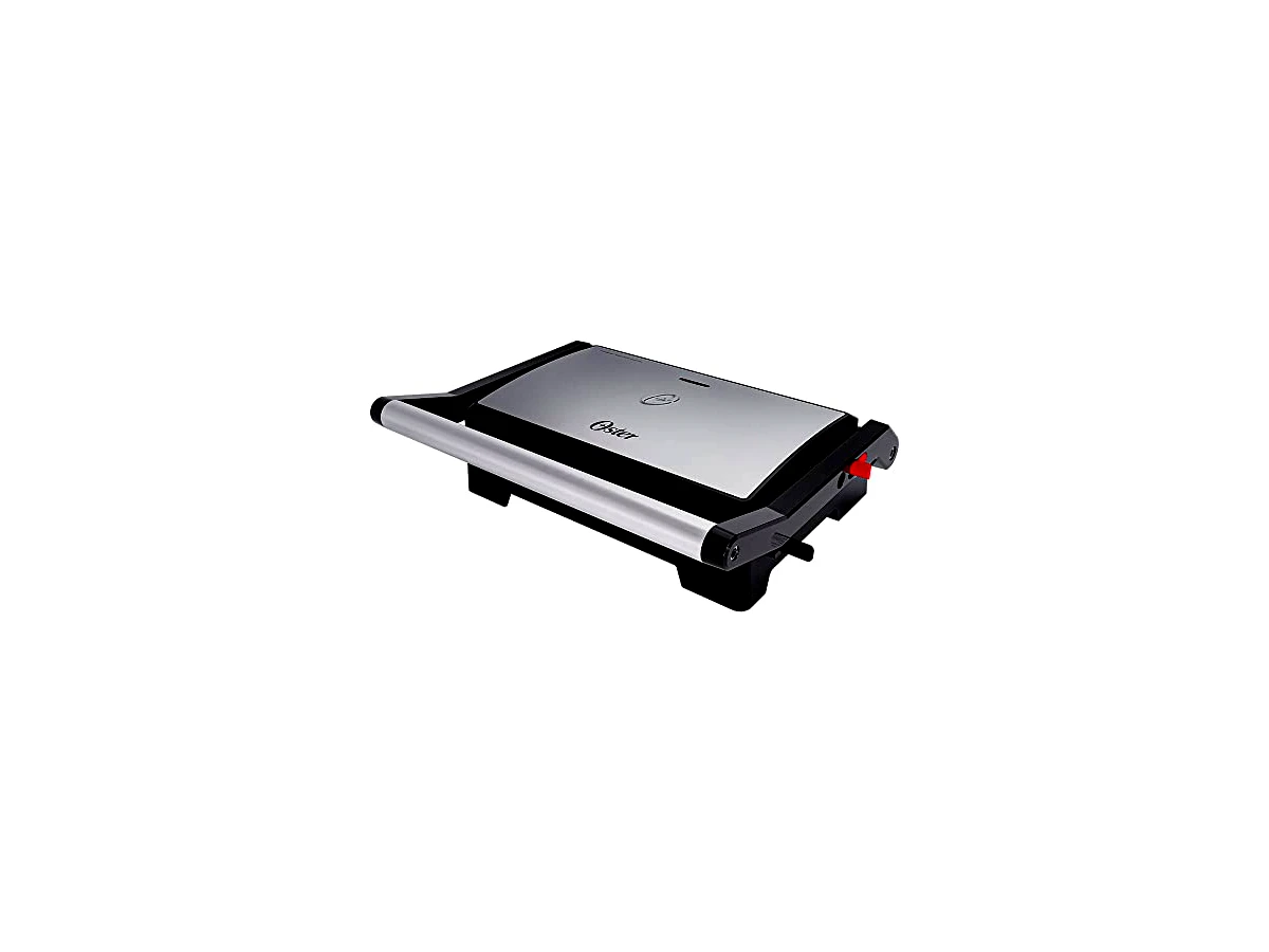 Mini Grill Elétrico Oster 2 em 1 Inox OGRL230