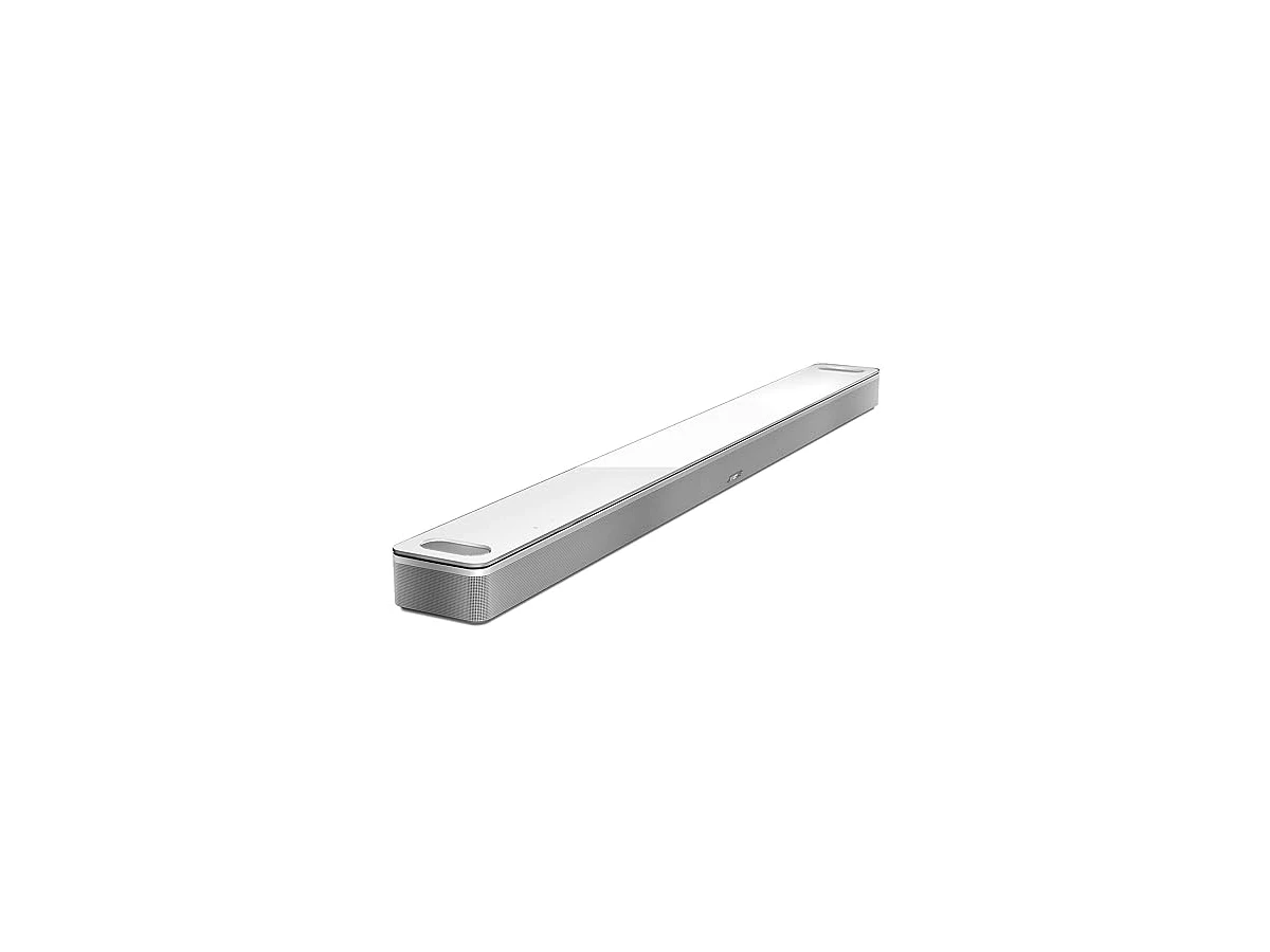 Bose Smart Ultra Soundbar, sistema de som surround para TV, Dolby Atmos Soundbar para TV Plus Alexa e Google Voice Control, branco