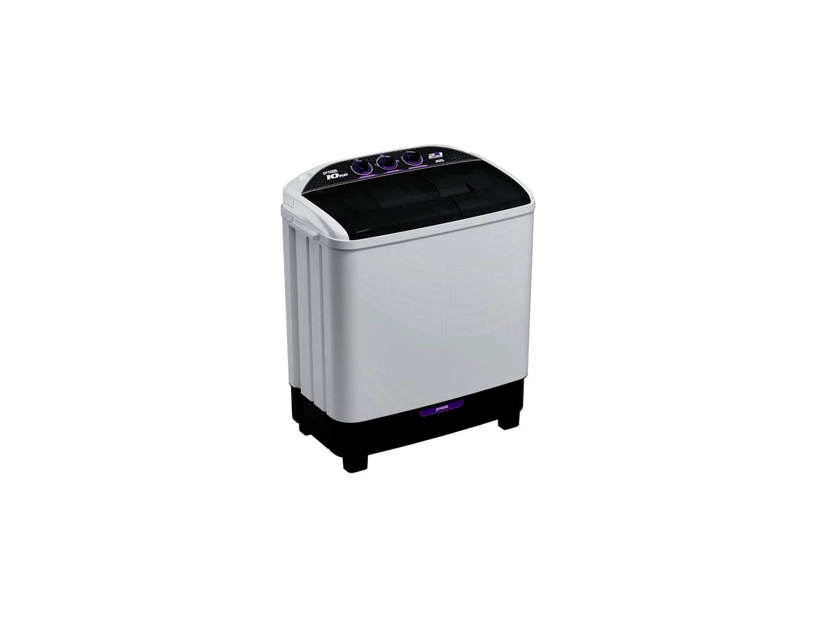 Praxis Twin Tub 2 em 1 Modelo 60000 Branco 127 V — lava 6 kg e centrifuga 4 kg