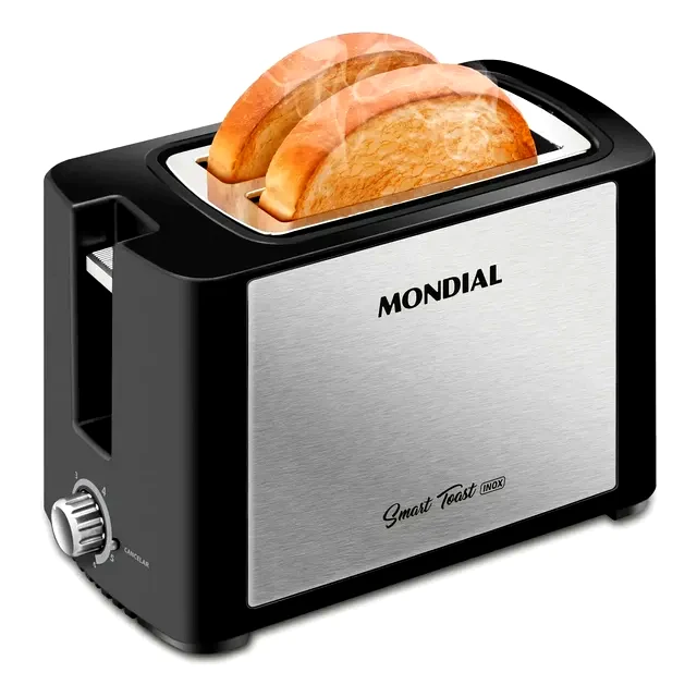 teste Torradeira Mondial 6 Níveis de Tostagem Smart Toast T-13