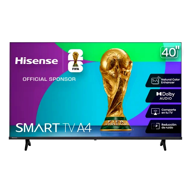 teste Smart TV Hisense 40" DLED Full HD 40A4NV