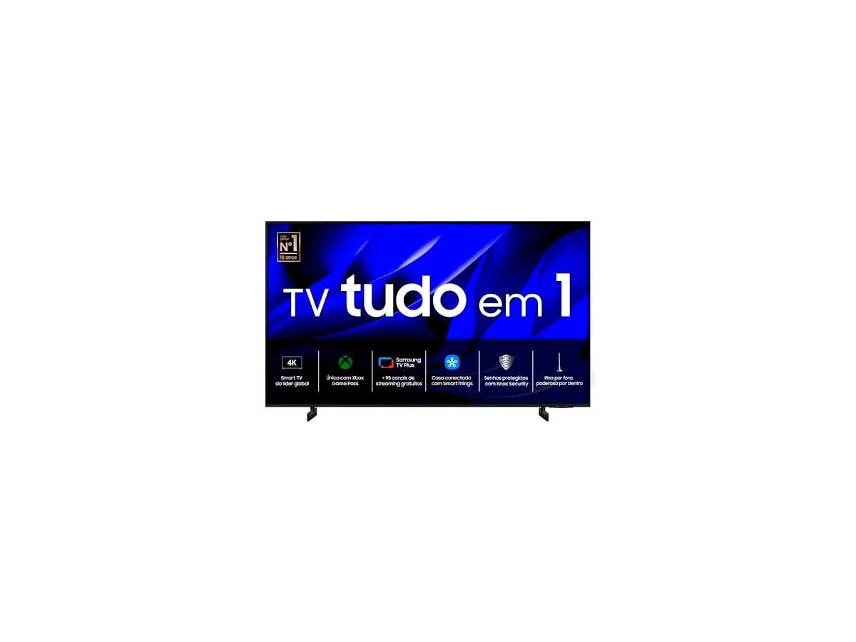 Samsung Smart TV 43" Crystal UHD 4K 43DU8000 - Painel Dynamic Crystal Color, Gaming Hub